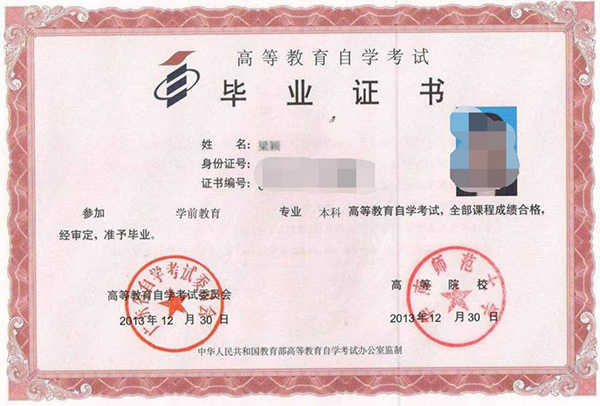大专毕业证样本图片「免费下载」